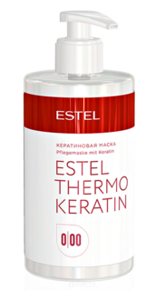 Domix, Кератиновая маска для волос 0/00 Thermokeratin, 435 мл Estel