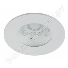 Светодиодный светильник эра dk led 11-8 ch круглый даунлайт с рисунком 8w 4000k б0030391