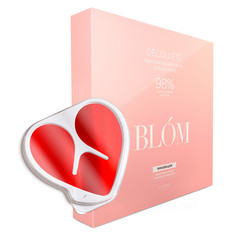 BLOM, Патчи для зоны декольте Decollette, 4 шт. BlÓm