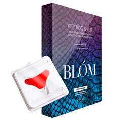 BLOM, Патчи для области межбровья Peptide Shot, 4 шт. BlÓm