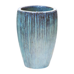 Кашпо Hoang pottery глазурь высокое 56x84 см голубой