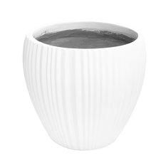 Кашпо Hoang pottery глазурь 56x50 см белое