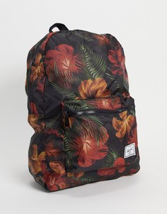 Черный рюкзак с цветочным принтом Herschel-Черный цвет
