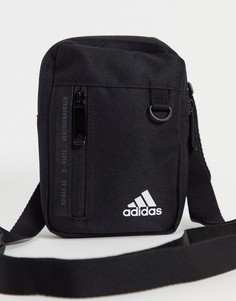 Черная сумка через плечо adidas Training-Черный цвет