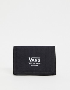 Черный бумажник Vans Gains