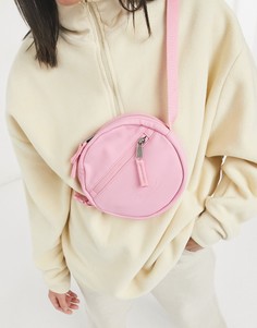 Матовая круглая сумка через плечо Eastpak Ada-Розовый цвет