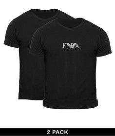 Комплект из 2 футболок Emporio Armani-Черный