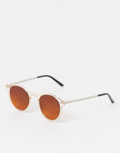 Оранжевые круглые солнцезащитные очки Spitfire-Оранжевый цвет