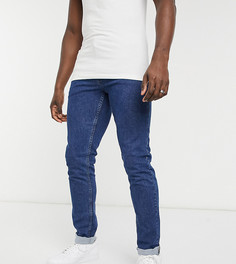 Эластичный джинсы винтажного синего цвета Farah Elm Tall-Голубой
