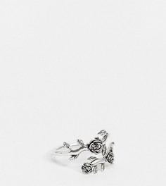 Кольцо в несколько оборотов из стерлингового серебра Regal Rose Damask-Серебристый