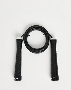 Скакалка с логотипом-галочкой Nike-Черный цвет