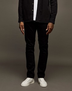 Черные эластичные узкие джинсы Topman-Черный цвет