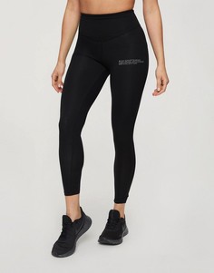 Черные леггинсы с логотипом HIIT-Черный цвет Miss Selfridge