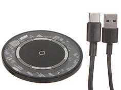 Зарядное устройство Baseus Simple Magnetic Wireless Charger IP12 White WXJK-E02