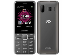 Сотовый телефон Digma A241 Linx Grey