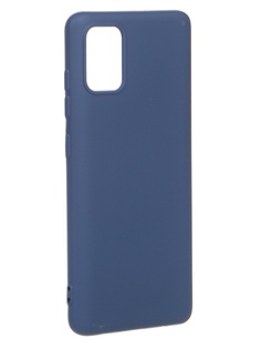 Чехол Krutoff для Samsung Galaxy A51 A515 Silicone Blue 12284