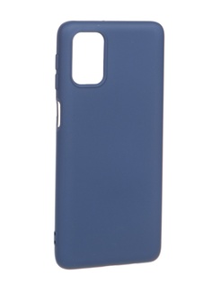 Чехол Krutoff для Samsung Galaxy M31s M317 Silicone Blue 11693