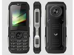Сотовый телефон VERTEX K211 Black-Silver