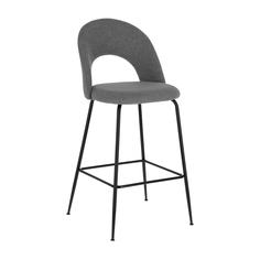 Барный стул mahalia (la forma) серый 54x98x53 см.