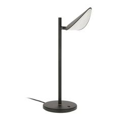 Настольная лампа veleira (la forma) черный 17x45x31 см.