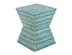 Столик приставной (glasar) голубой 35.0x45.0x35.0 см. ГЛАСАР
