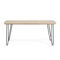 Обеденный стол barcli (la forma) бежевый 200x76x95 см.