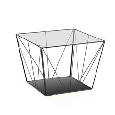 Журнальный столик tilo (la forma) черный 60x43x60 см.