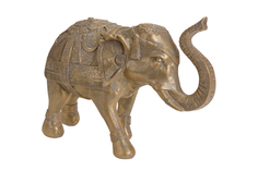 Статуэтка слон (garda decor) золотой 22x36x13 см.