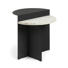 Приставной столик cleary (la forma) черный 50x50x50 см.