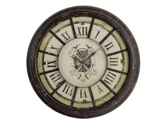 Часы (glasar) коричневый 92.71x8.89x92.71 см. ГЛАСАР