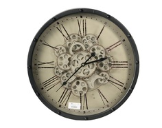 Часы настенные (glasar) черный 11.5x46.0x46.0 см. ГЛАСАР