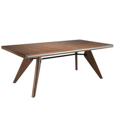 Обеденный стол (angel cerda) коричневый 220x76x110 см.