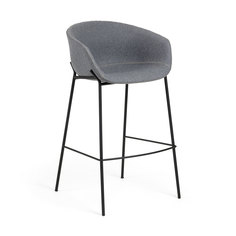 Барный стул zadine (la forma) серый 60x99x53 см.