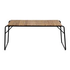 Обеденный стол yukai (la forma) коричневый 165x73x90 см.