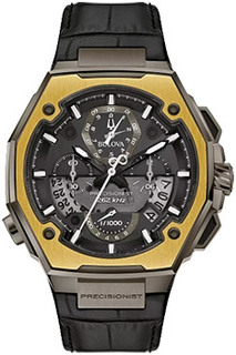 Японские наручные мужские часы Bulova 98B354. Коллекция Precisionist