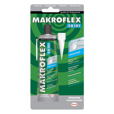 Герметик Makroflex SX101 (1893985) 85мл силиконовый универсальный белый