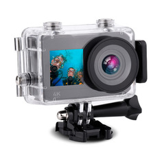 Экшн-камера Digma DiCam 420 4K, WiFi, черный [dc420]