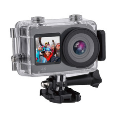 Экшн-камера Digma DiCam 520 4K, WiFi, серый [dc520]