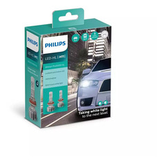 Лампа автомобильная светодиодная Philips 11362U50CWX2, H11, 12/24В, 12Вт, 5800К, 2шт