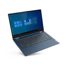Ноутбук-трансформер Lenovo Thinkbook 14s Yoga ITL, 14", IPS, Intel Core i5 1135G7 2.4ГГц, 16ГБ, 512ГБ SSD, Intel Iris Xe graphics , Windows 10 Professional, 20WE0021RU, синий
