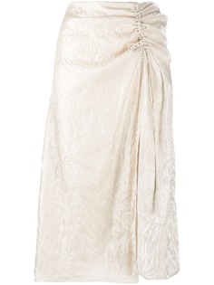 MSGM юбка миди со сборками