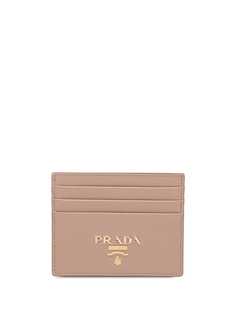 Prada компактный картхолдер с логотипом