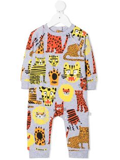 Stella McCartney Kids ромпер с принтом Wild Cats