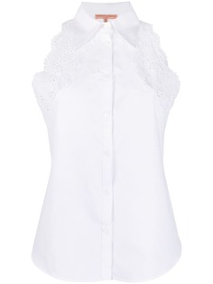 Ermanno Scervino рубашка с английской вышивкой