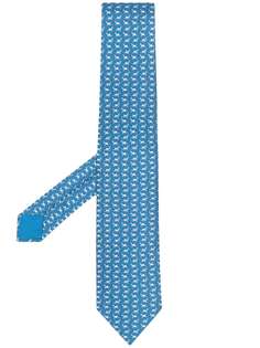 Hermès галстук pre-owned с принтом Hermes