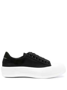 Alexander McQueen кеды Deck Plimsoll