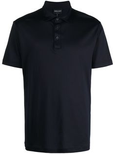 Giorgio Armani рубашка поло с короткими рукавами