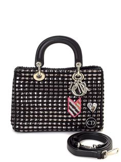 Christian Dior сумка-тоут Lady Dior pre-owned среднего размера