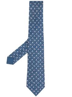 Hermès галстук pre-owned с принтом Hermes