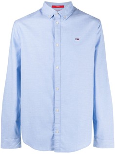 Tommy Jeans рубашка на пуговицах с вышивкой